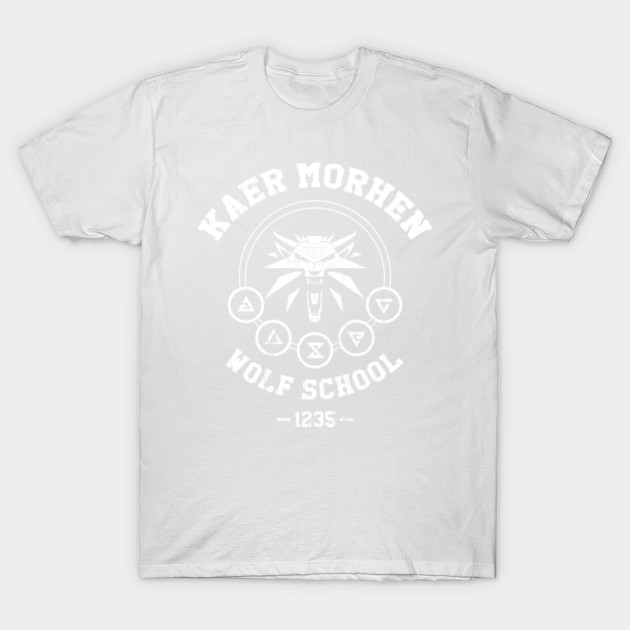 Kaer Morhen Wolf School T-Shirt-TOZ